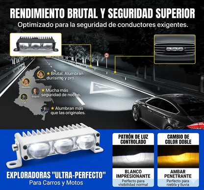 NightForce LED™ | Más visibilidad, más seguridad y un look imponente