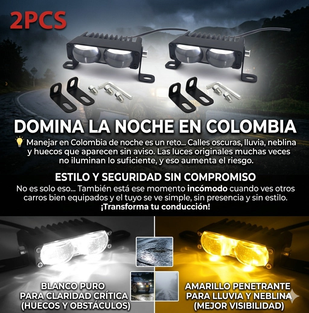 NightForce LED™ | Más visibilidad, más seguridad y un look imponente