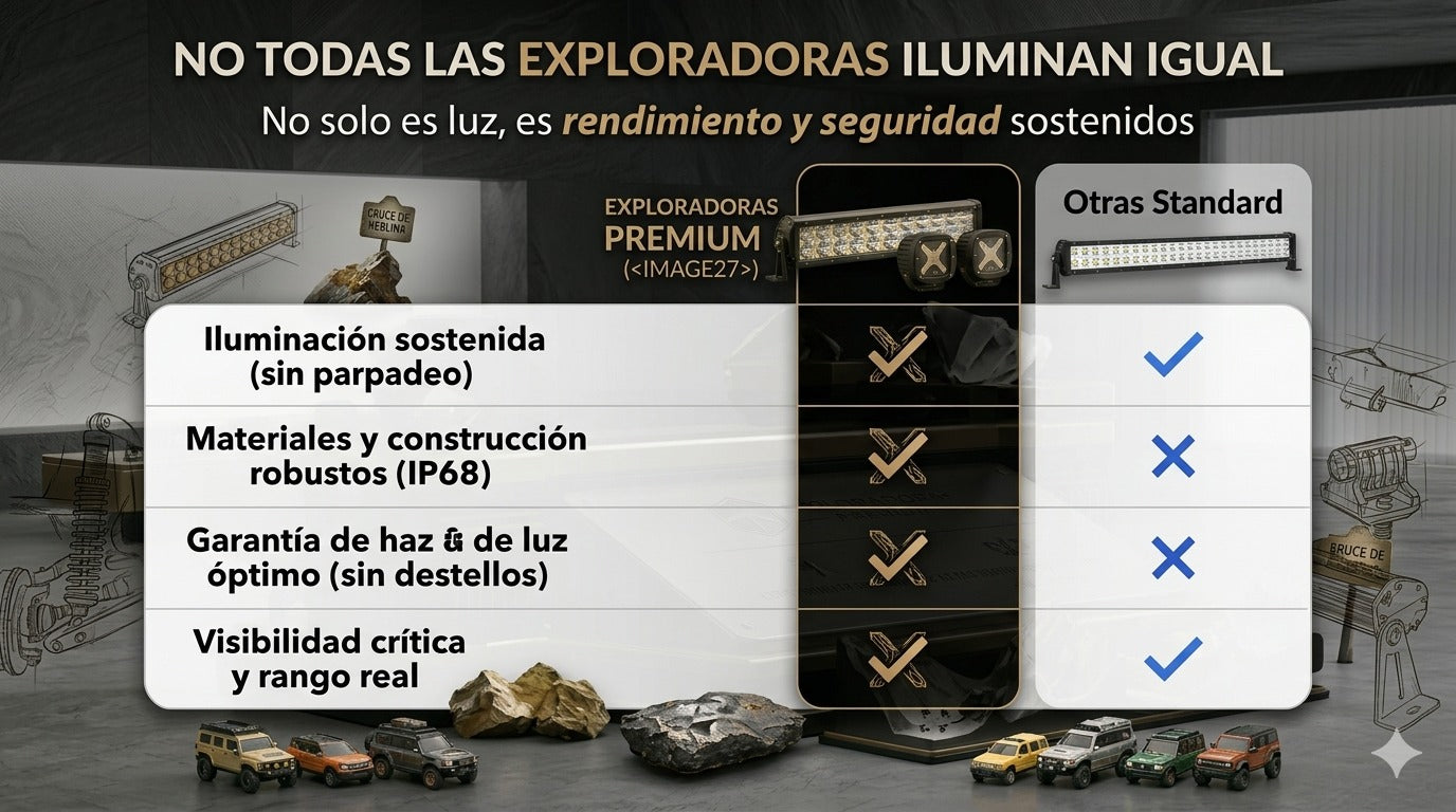 NightForce LED™ | Más visibilidad, más seguridad y un look imponente
